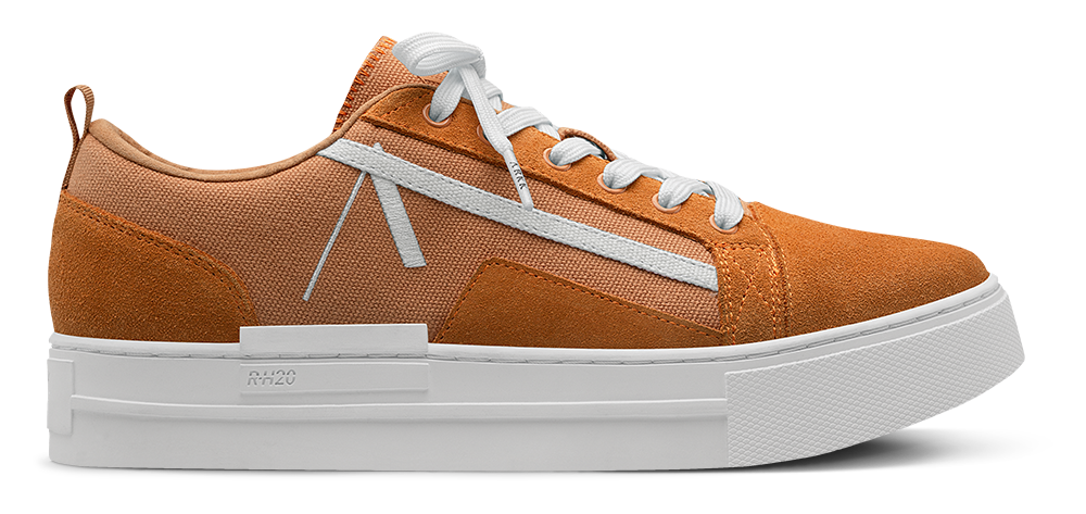 ARKK Collection Sommr Canvas PET Suede R-H20 | Golden Ochre White | Women Sommr